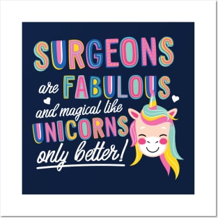 Surgeons are like Unicorns Gift Idea Posters and Art